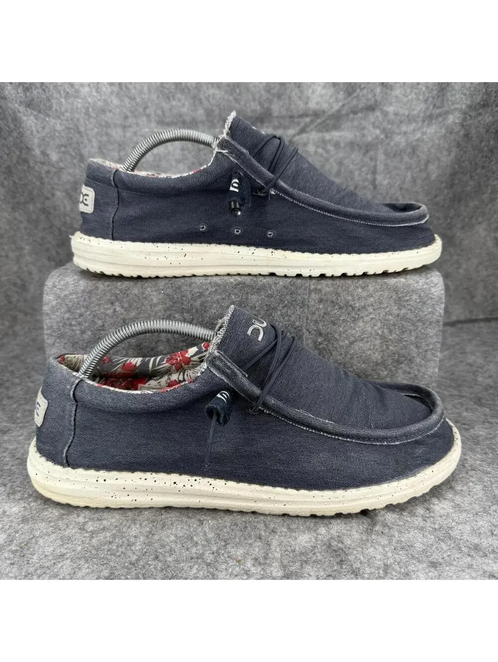 Dude Perfect Men’s Wally Stretch Shoes Dark Blue Size 11 965